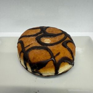 Berlina de chocolate rellena