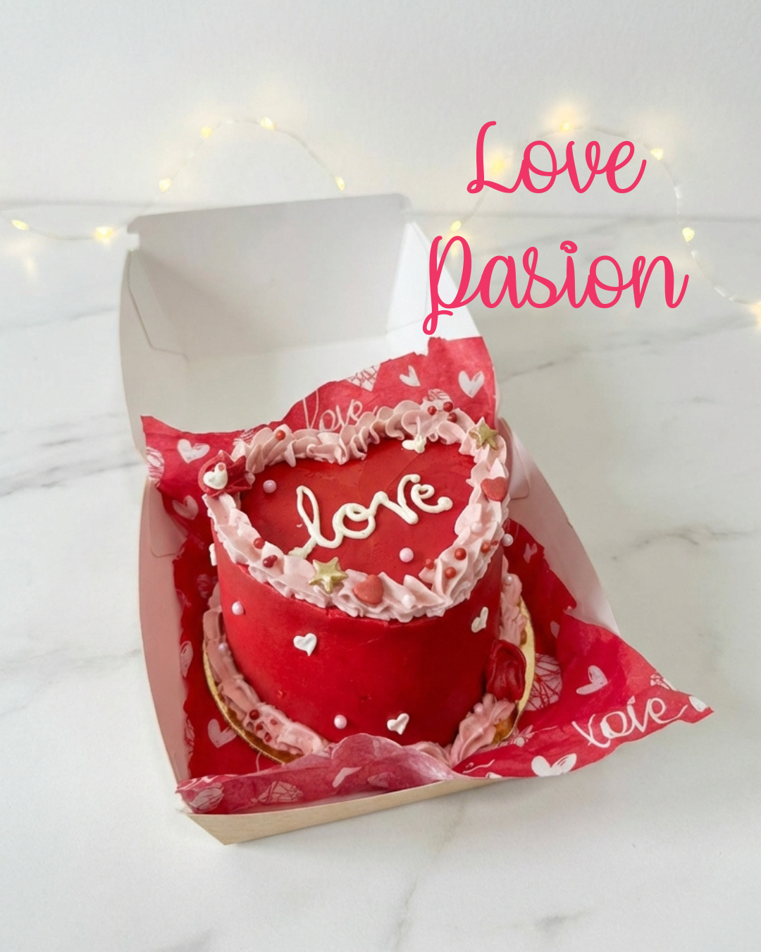 🍥Bento Cakes de San Valentín - Imagen 2